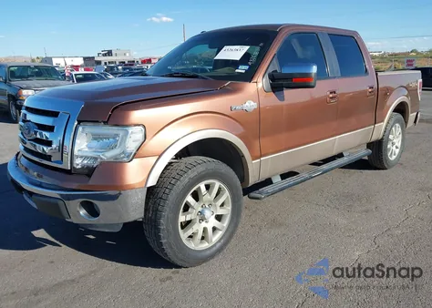 2011 Ford F-150 King Ranch из США, поврежденный, VIN 1FTFW1EF9BKD01093